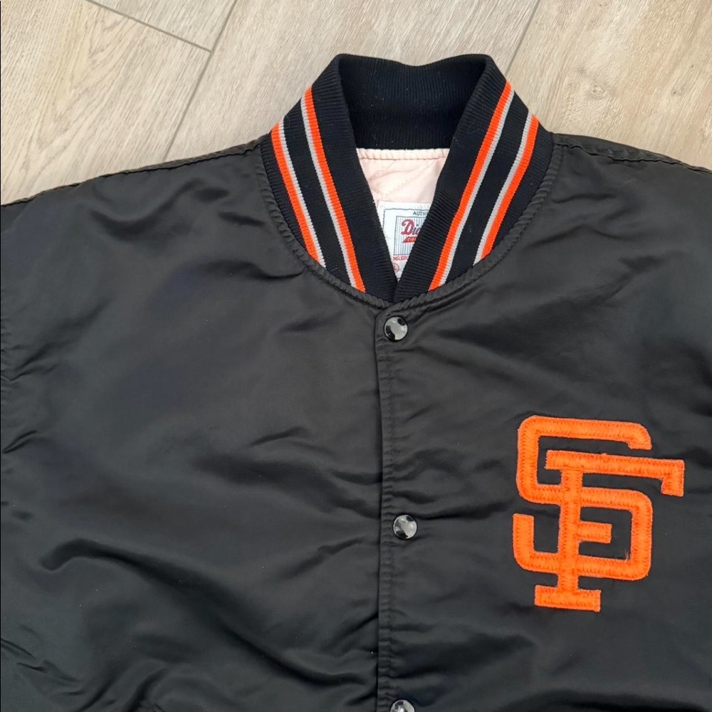 SAN FRANCISCO GIANTS VINTAGE STARTER JACKET - Picture 2 of 9